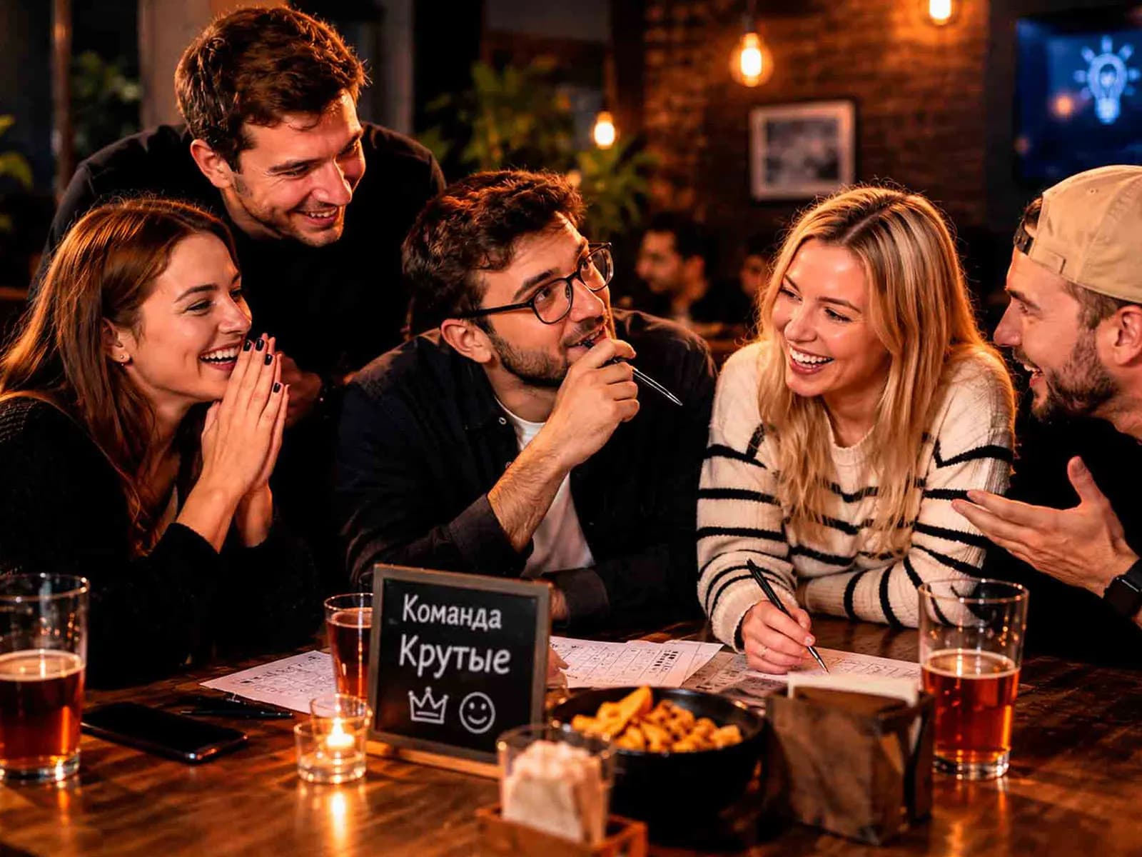 Команды на квизе КвестГуру